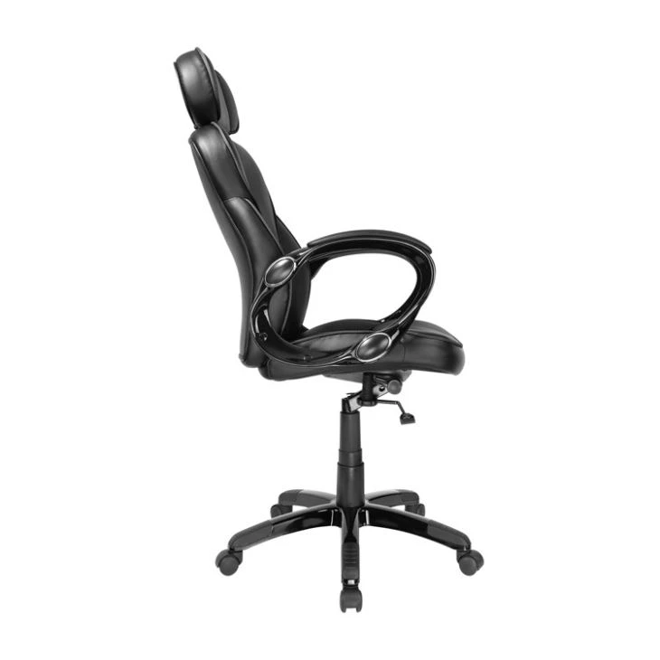 GUYOU Y-2644 PU Swivel Black Office Chair